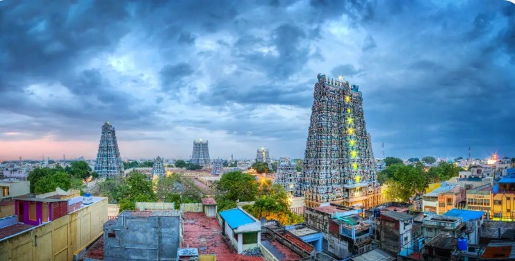 Madurai Temple Gopuram